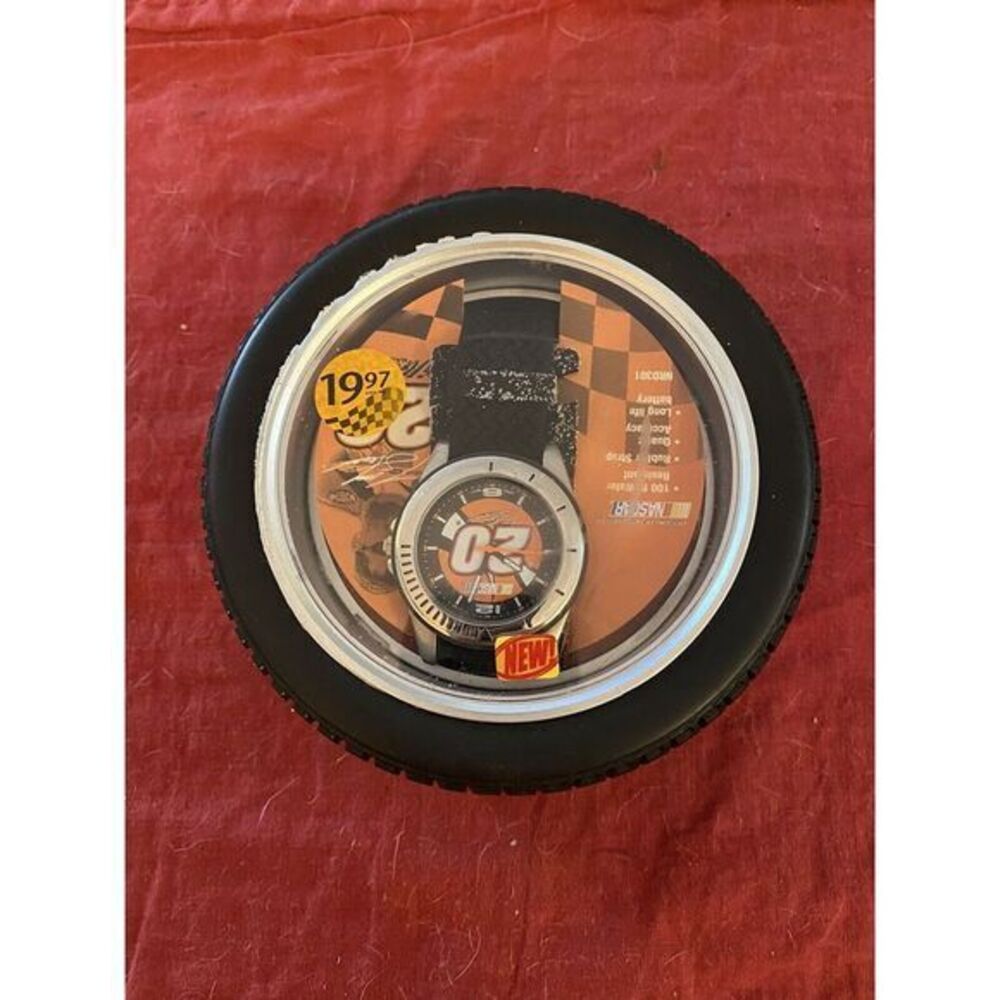 Tony Stewart #20 NASCAR Joe Gibbs Racing Home‎ Depot Wristwatch New In Case